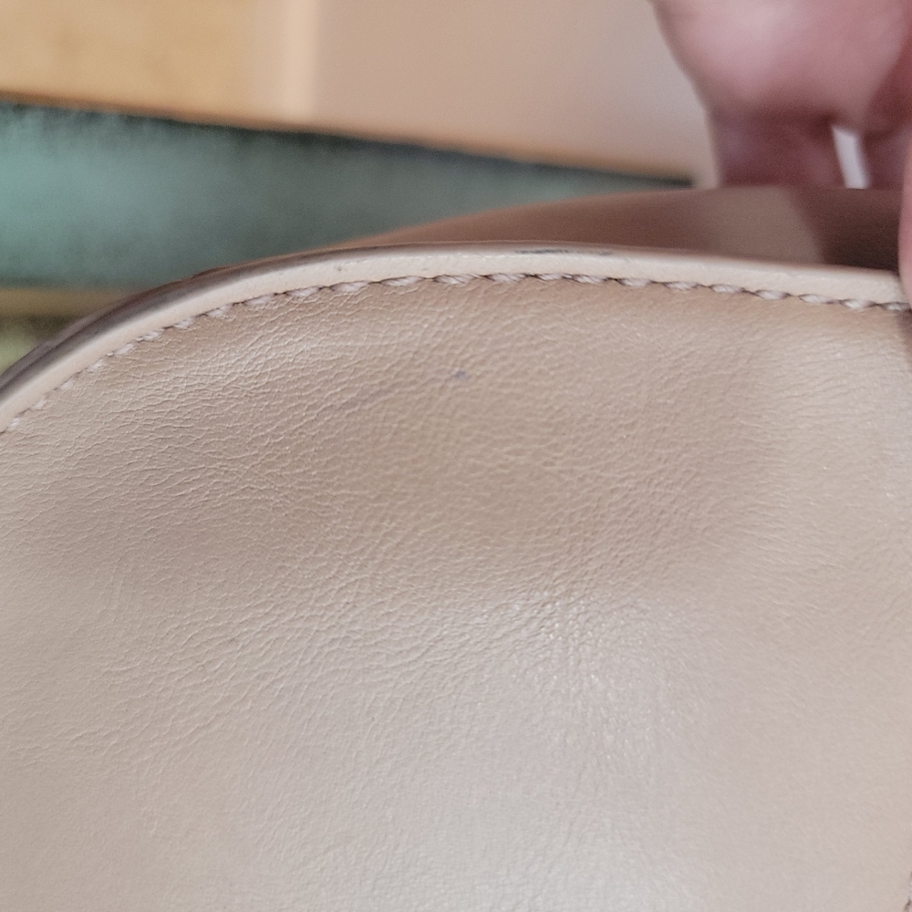 Sole Society Vegan Leather Tan Cross Body - Picture 9 of 13